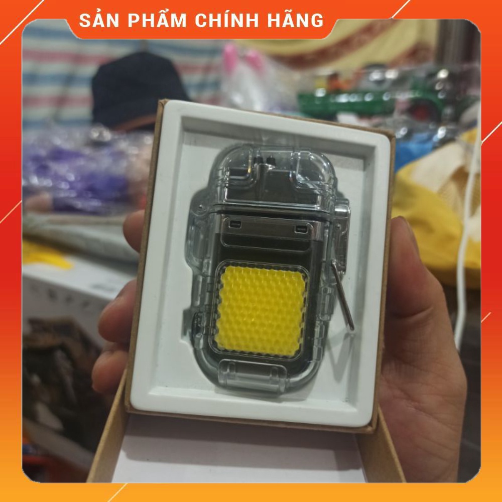 Đèn led mini siêu sáng 3in1 có sạc usb - đèn móc khoá mini có sạc pin