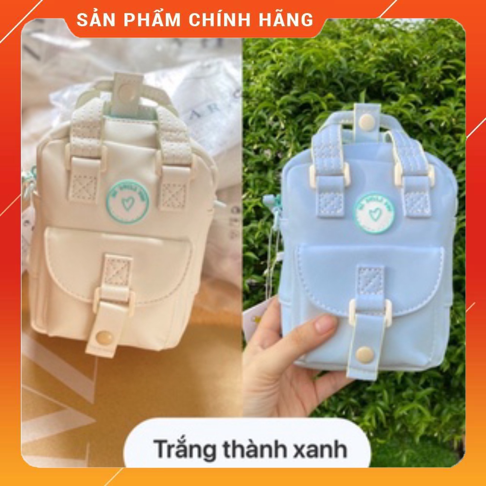Balo mini nữ đổi màu khi ra nắng  còn màu xanh