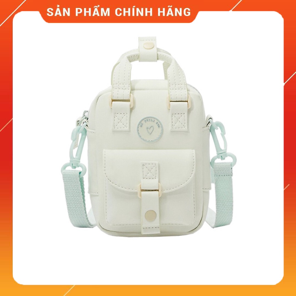 Balo mini nữ đổi màu khi ra nắng  còn màu xanh