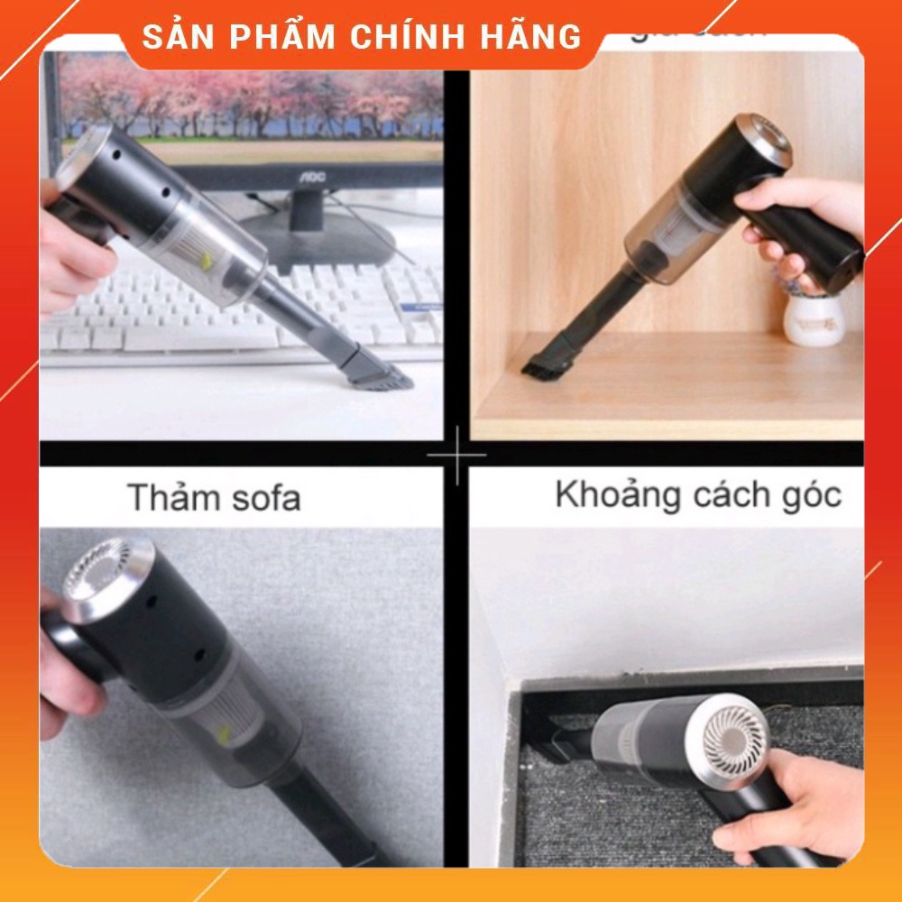 Máy Hút Bụi Cầm Tay Không Dây Lực Hút Cực Mạnh  Máy Hút Bụi Ôtô siêu khỏe