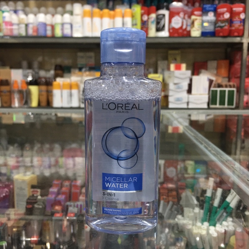 Nước tẩy trang 3 in 1 L'Oréal Micellar tươi mát da 95ml
