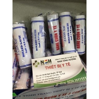 ✅ Combo 5 cuộn gạc y tế Gạc cuộn y tế Đông Pha 3 con Nai, Băng cuộn y tế gói 1 cuộn băng bó vết thương và chấn thương