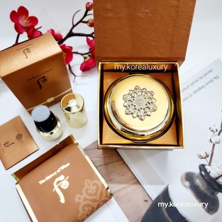 Set phấn nước tái sinh whoo radiant essence cushion spf50+/pa+++
