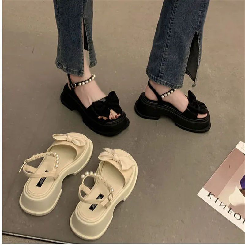 Giày Sandal Đế Dày Chống Trượt Thời Trang Mùa Hè