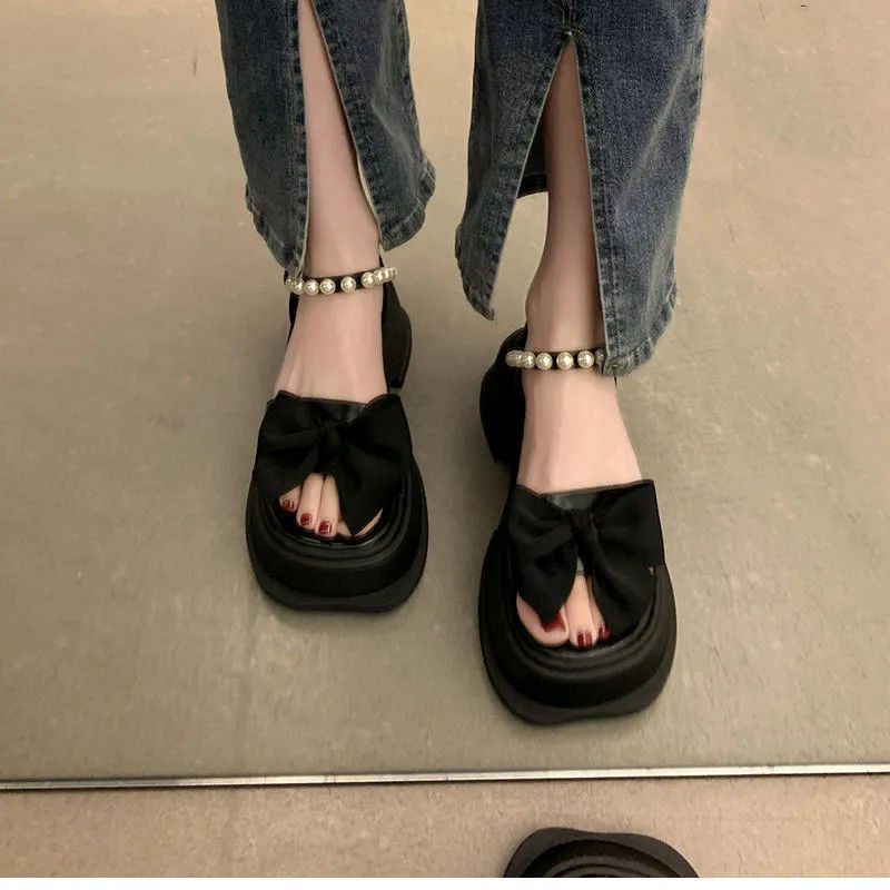 Giày Sandal Đế Dày Chống Trượt Thời Trang Mùa Hè