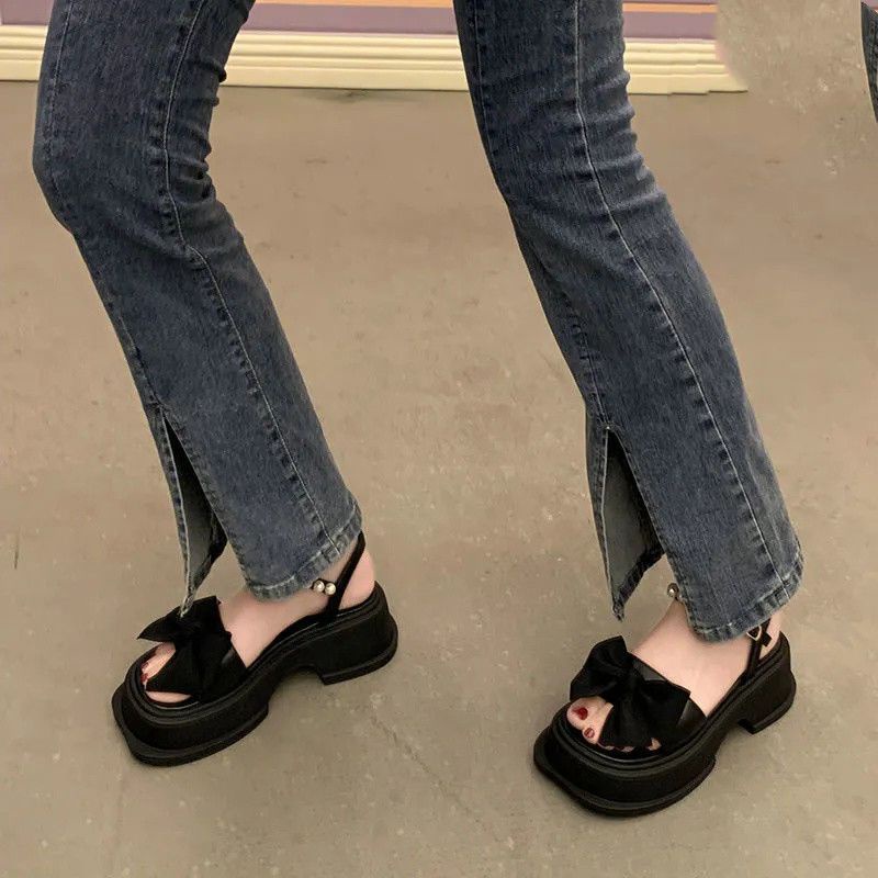 Giày Sandal Đế Dày Chống Trượt Thời Trang Mùa Hè