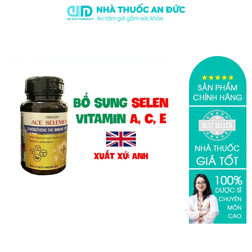 Bổ Sung Selen Và Vitamin A, C, E Giúp Tăng Đề Kháng, Nâng Cao Sức Khoẻ Ace Selenium – Nhà thuốc An Đức