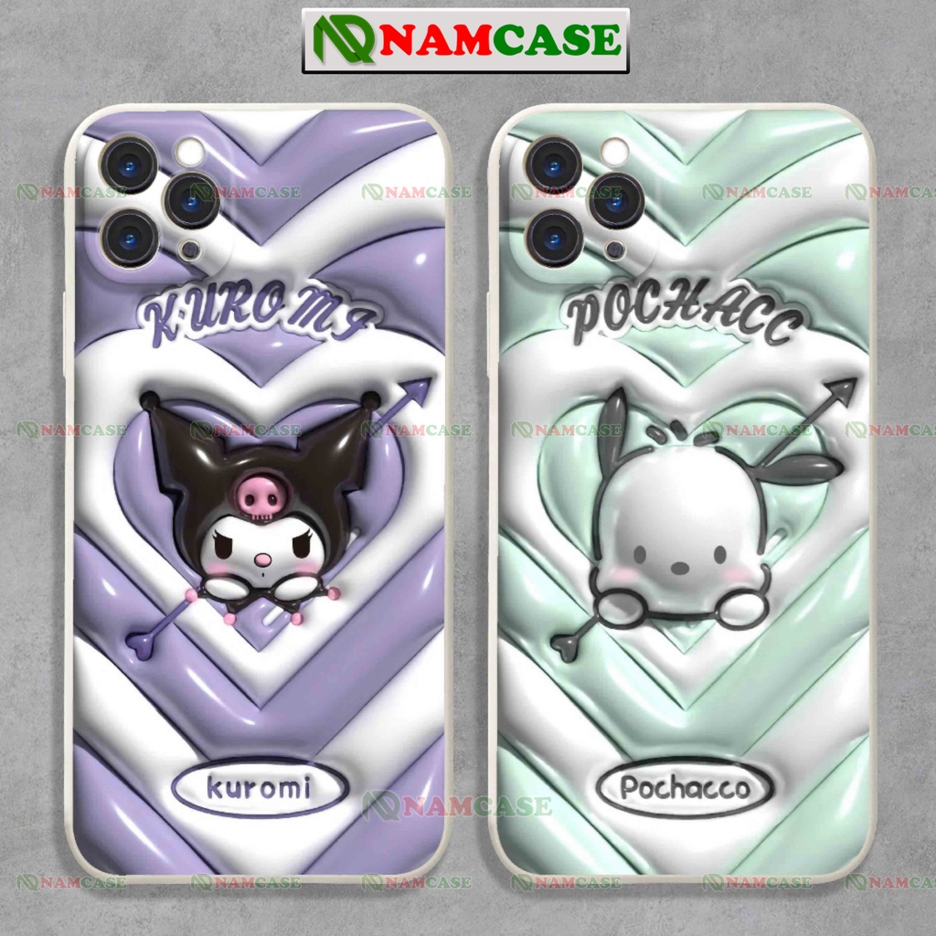 Ốp lưng iphone cặp đôi hoạt hình 3D cute độc lạ ngộ nghĩnh dễ thương ip 6/6s/7/8/X/XS/11/12/13/14 Pro Plus Max