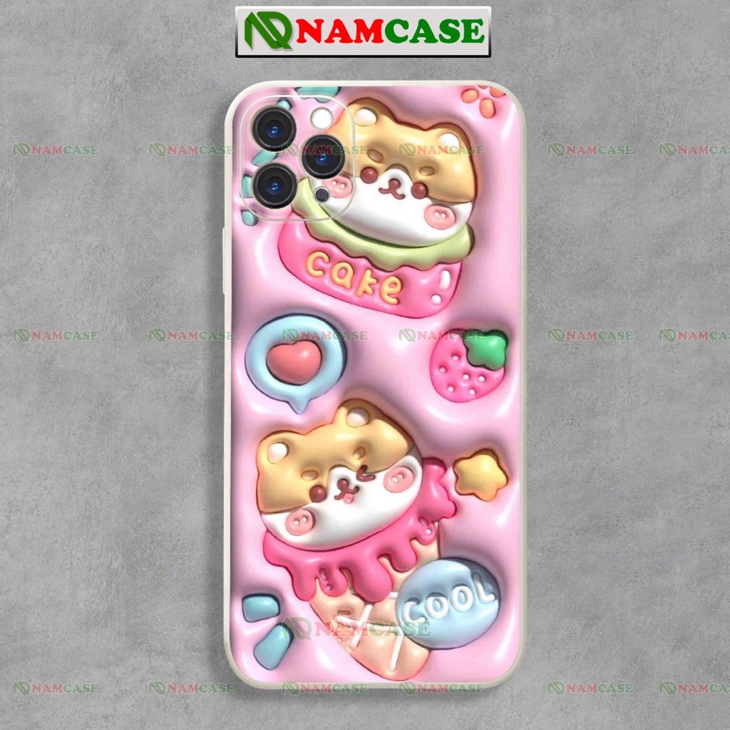 Ốp lưng iphone cặp đôi hoạt hình 3D cute độc lạ ngộ nghĩnh dễ thương ip 6/6s/7/8/X/XS/11/12/13/14 Pro Plus Max