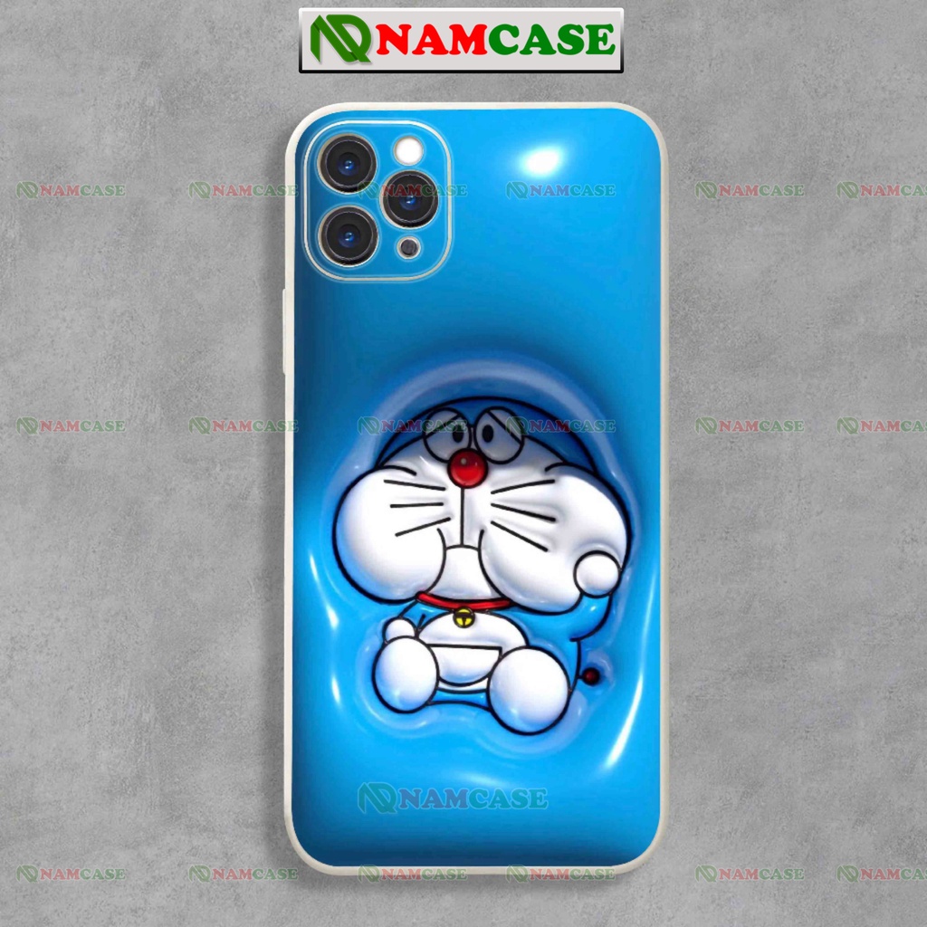Ốp lưng iphone cặp đôi hoạt hình doraemon 3D cute ngộ nghĩnh dễ thương đẹp ip 6/6s/7/8/X/XS/11/12/13/14 Pro Plus Max