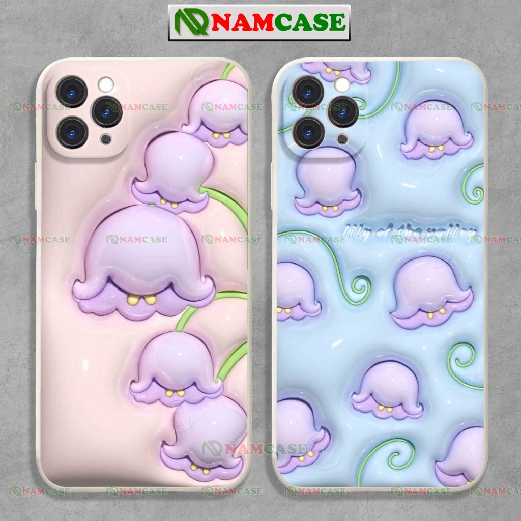 Ốp lưng iphone cặp đôi hoạt hình hoa 3D cute độc lạ ngộ nghĩnh dễ thương đẹp ip 6/6s/7/8/X/XS/11/12/13/14 Pro Plus Max
