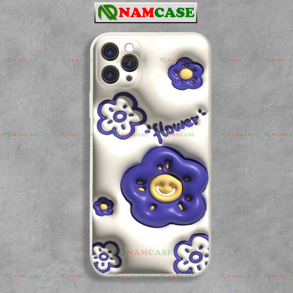 Ốp lưng iphone cặp đôi hoạt hình hoa 3D cute độc lạ ngộ nghĩnh dễ thương đẹp ip 6/6s/7/8/X/XS/11/12/13/14 Pro Plus Max