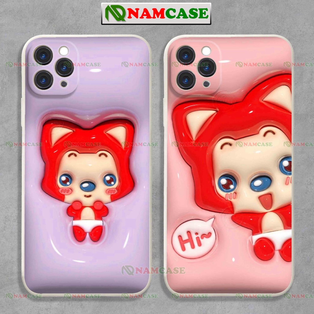 Ốp lưng iphone cặp đôi hoạt hình 3D cute độc lạ ngộ nghĩnh dễ thương đẹp ip 6/6s/7/8/X/XS/11/12/13/14 Pro Plus Max