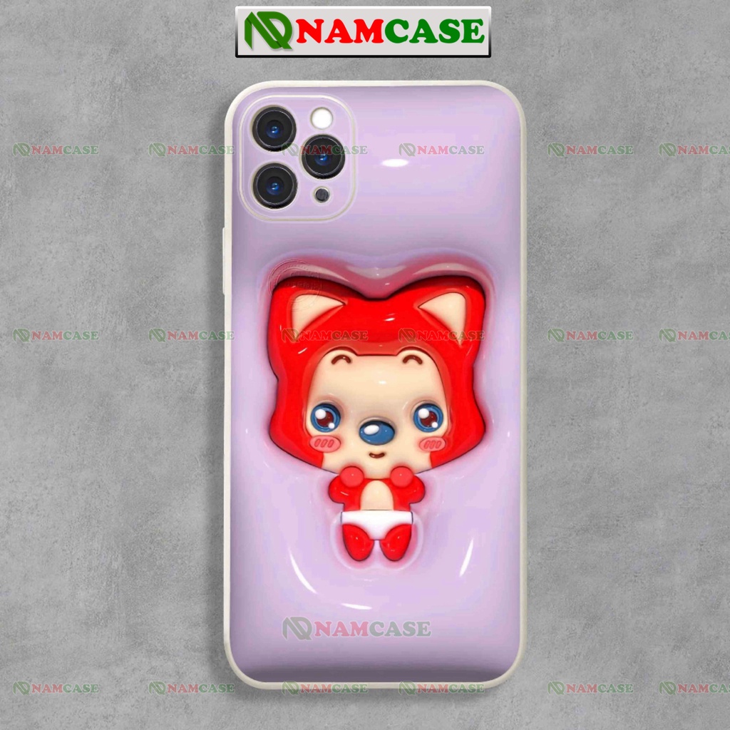Ốp lưng iphone cặp đôi hoạt hình 3D cute độc lạ ngộ nghĩnh dễ thương đẹp ip 6/6s/7/8/X/XS/11/12/13/14 Pro Plus Max