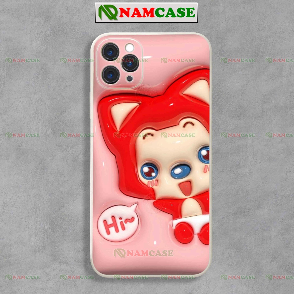 Ốp lưng iphone cặp đôi hoạt hình 3D cute độc lạ ngộ nghĩnh dễ thương đẹp ip 6/6s/7/8/X/XS/11/12/13/14 Pro Plus Max