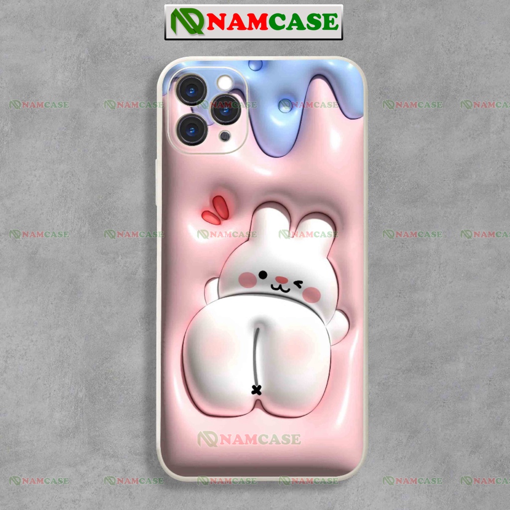 Ốp lưng iphone cặp đôi hoạt hình gấu 3D cute độc lạ ngộ nghĩnh dễ thương đẹp ip 6/6s/7/8/X/XS/11/12/13/14 Pro Plus Max