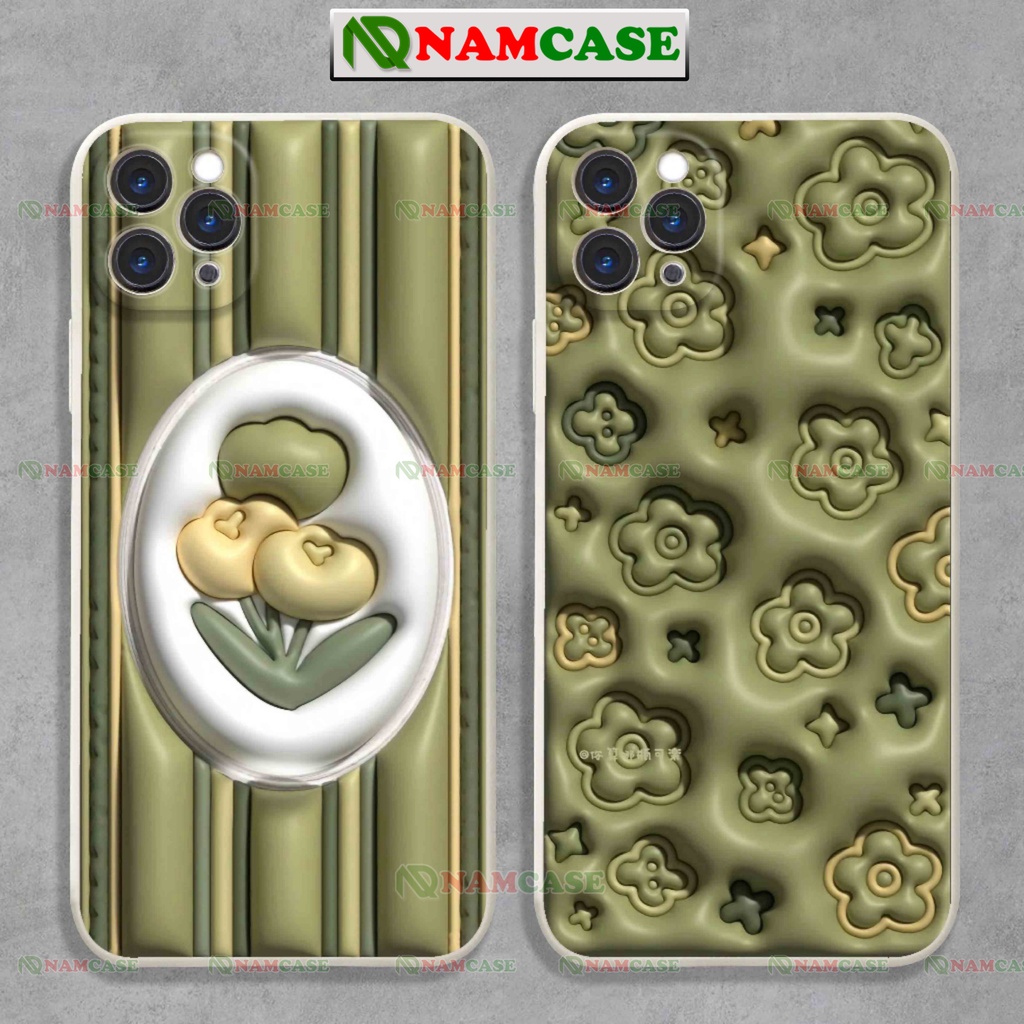 Ốp lưng iphone cặp đôi hoạt hình hoa 3D cute độc lạ ngộ nghĩnh dễ thương đẹp ip 6/6s/7/8/X/XS/11/12/13/14 Pro Plus Max