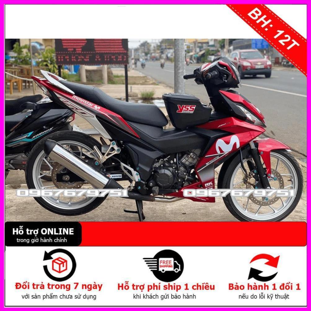 [FREE SHIP] Tem Rời Dán Xe Winner V1 Movistar đỏ đen