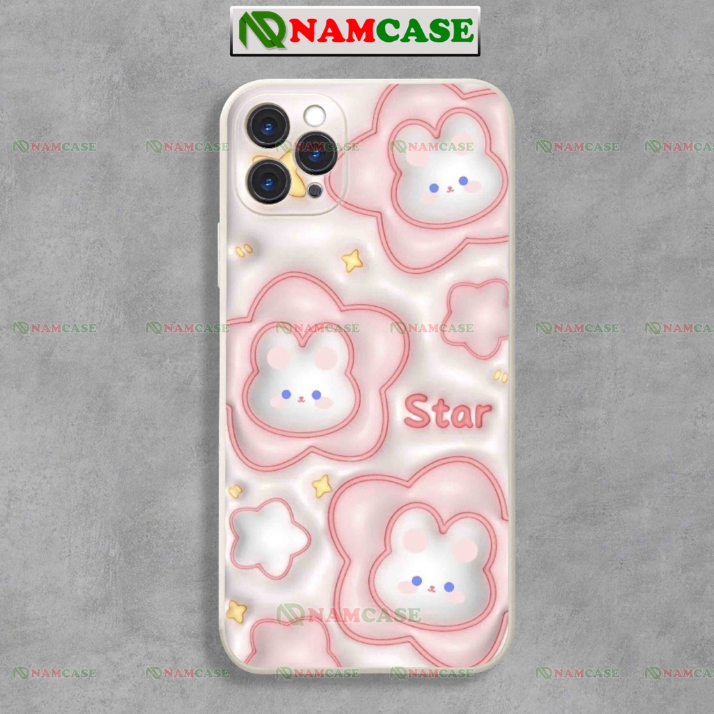 Ốp lưng iphone cặp đôi hoạt hình gấu 3D cute ngộ nghĩnh dễ thương đẹp ip 6/6s/7/8/X/XS/11/12/13/14 Pro Plus Max