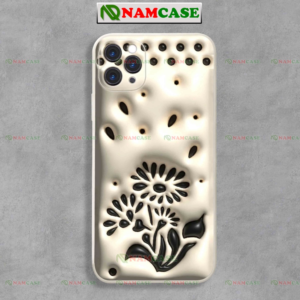 Ốp lưng iphone cặp đôi hoạt hình hoa 3D cute ngộ nghĩnh dễ thương đẹp ip 6/6s/7/8/X/XS/11/12/13/14 Pro Plus Max