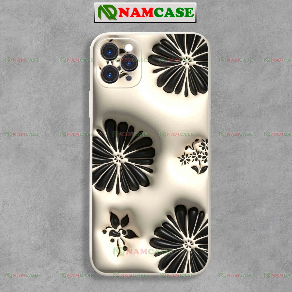 Ốp lưng iphone cặp đôi hoạt hình hoa 3D cute ngộ nghĩnh dễ thương đẹp ip 6/6s/7/8/X/XS/11/12/13/14 Pro Plus Max