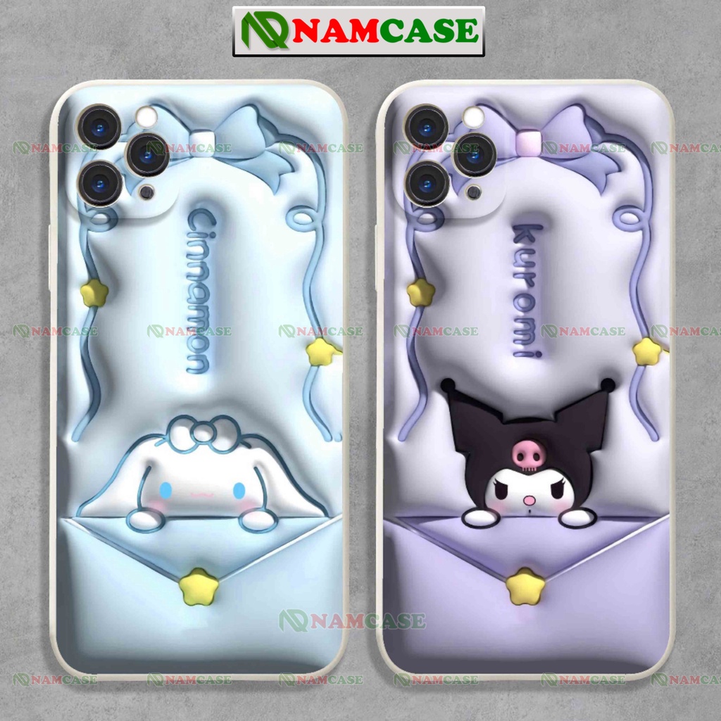 Ốp lưng iphone cặp đôi hoạt hình gấu thỏ 3D cute ngộ nghĩnh dễ thương đẹp ip 6/6s/7/8/X/XS/11/12/13/14 Pro Plus Max