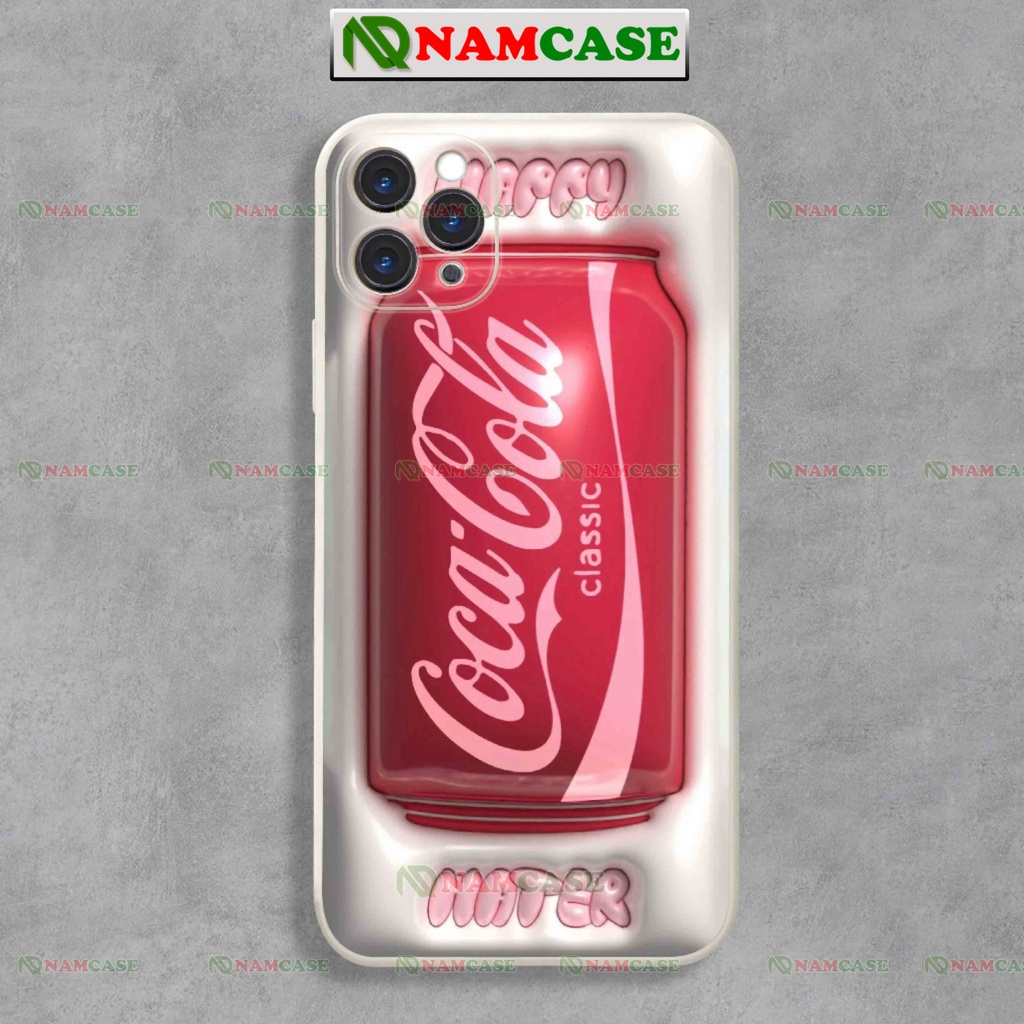 Ốp lưng iphone cặp đôi hoạt hình cocacola 3D độc lạ ngộ nghĩnh dễ thương ip 6/6s/7/8/X/XS/11/12/13/14 Pro Plus Max