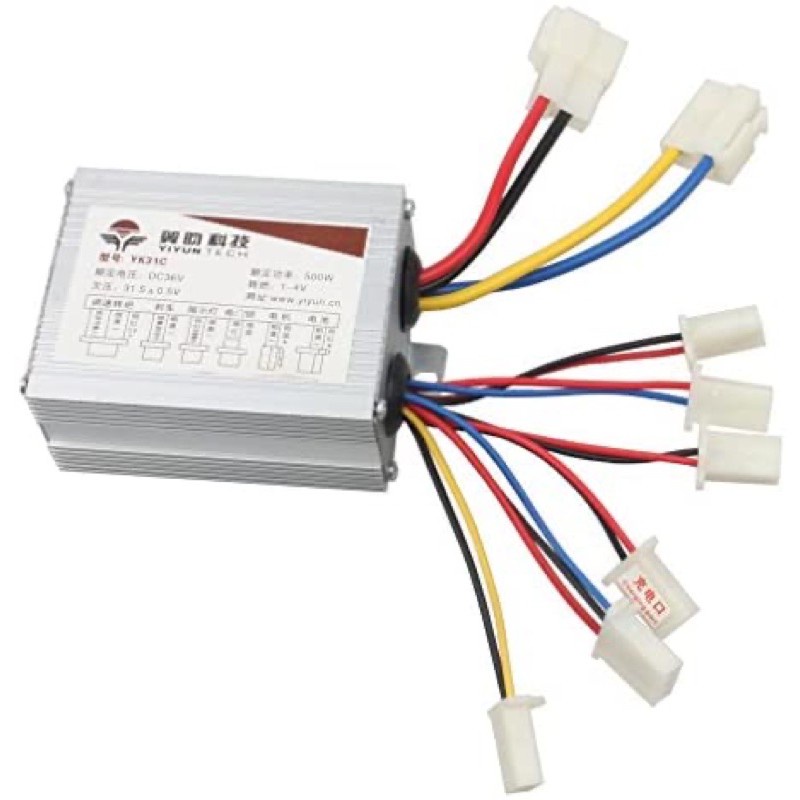 Điều tốc 36V 500w Dc Brush Controller, IC xe cào cào điện, ic xe 4 bánh, ic xe chế