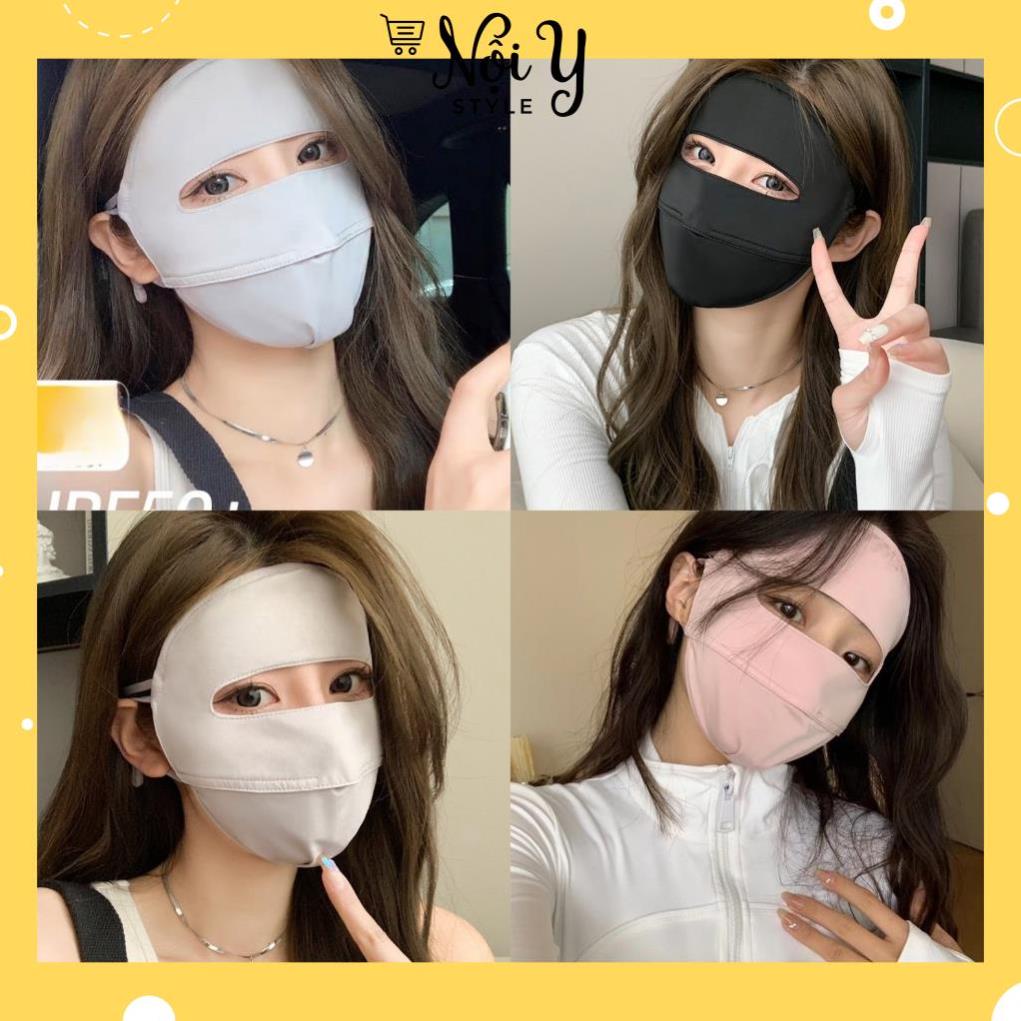 Khẩu Trang Chống Tia U.V, Khẩu Trang Chống Nắng Che Trán Thời Trang Nam Nữ Siêu Hot CHE1 tongkhonoiy88