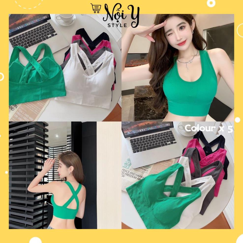 Áo Bra Nữ Hở LưngThiết Kế Dây Đan Chéo Siêu Sexy Mẫu Hot Nhất 48383 tongkhonoiy88