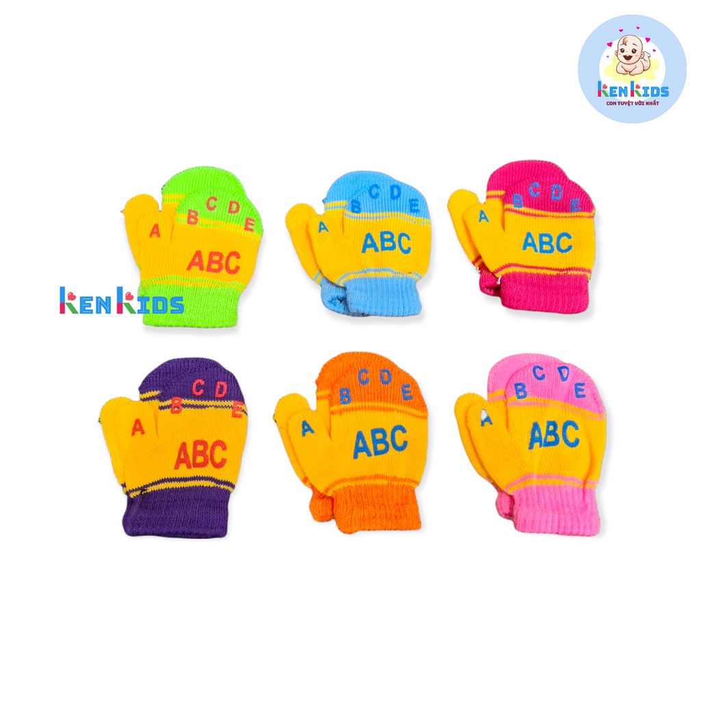 Găng tay / Bao tay len giữ ấm cho bé từ 0-2 tuổi - 1 đôi