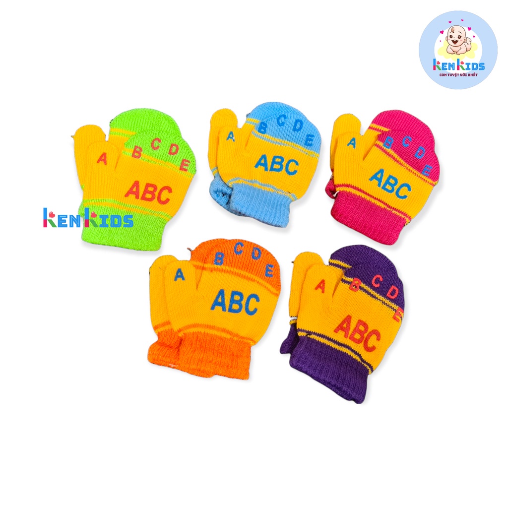 Găng tay / Bao tay len giữ ấm cho bé từ 0-2 tuổi - 1 đôi