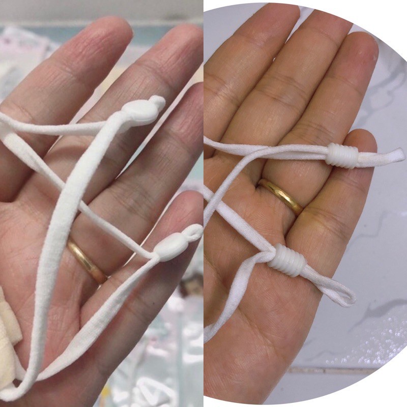 Khẩu trang cao cấp 5 lớp - dây có nút điều chỉnh cho bé - 1 cái