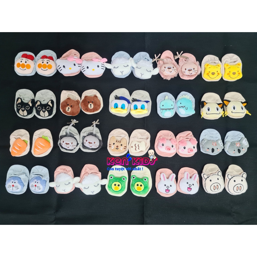 Vớ tất hình thú chống trượt cho bé