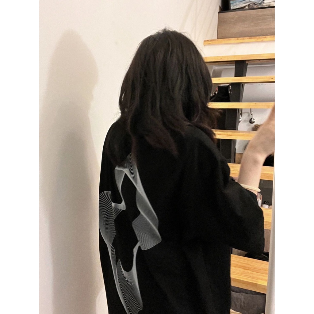 Jiashucheng Áo Thun Tay Ngắn Dáng Rộng Phong Cách Hip Hop Thời Trang Mùa Hè Hàng Chính Hãng