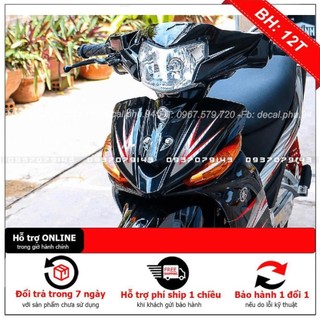 Tem Rời Dán Xe Taurus đen 