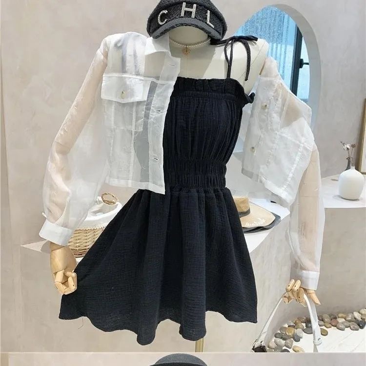 Jiashucheng Áo Khoác Cardigan Mỏng Tay Dài Chống Nắng Phong Cách Châu Âu Thời Trang Mùa Hè Cá Tính Dành Cho Bạn Nữ