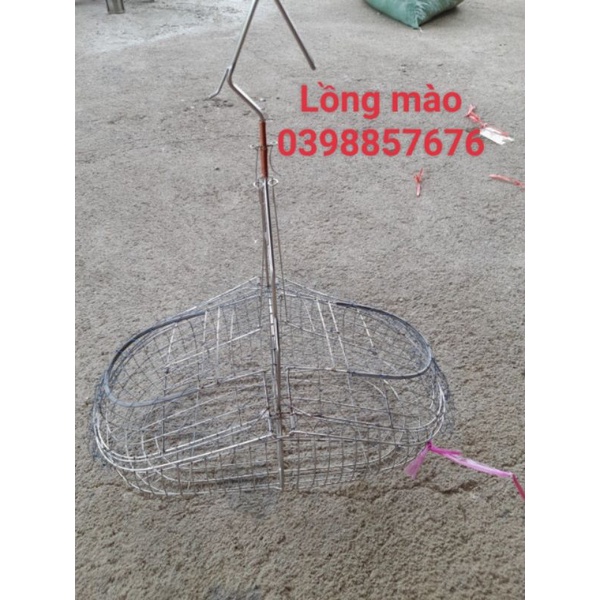 Lồng bẫy chào mào inox hàng cao cấp giá rẻ chất lượng cao