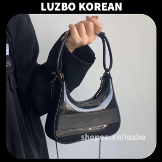  túi xách nữ trơn quai đeo sát nách  BESTSALE  túi kẹp nách kiểu dáng pháp nhẹ sang chảnh LUZBO LUZ7791 
