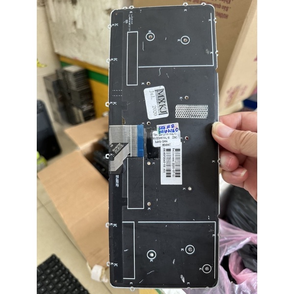 (dell xps 9530) nút xương phím xps 15-9530 zin tháo máy không bảo hành