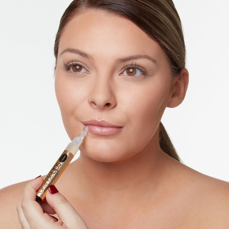 Son dưỡng bóng làm căng mọng môi Grande Cosmetics GrandeLIPS Hydrating Lip Plumper Chiffon Pink Gloss