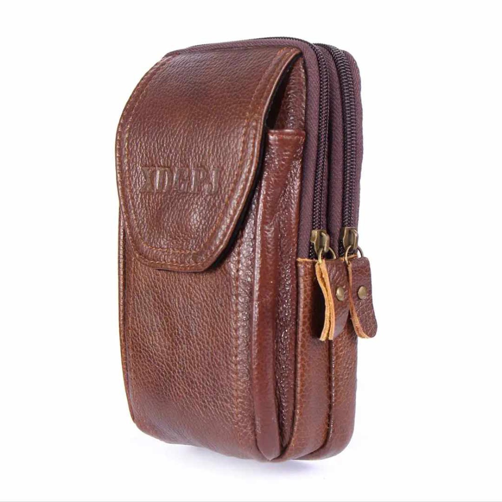 BAO DA ĐỰNG 2 ĐIỆN THOẠI ĐEO THẮT LƯNG