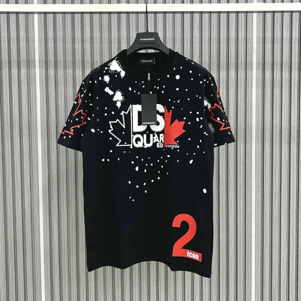 🔥Hot🔥 Áo phông DSQ2 icon nam nữ Premium Cotton co giãn 4 chiều Thời Trang Cháy Phố Siêu Đẹp Hè 2023