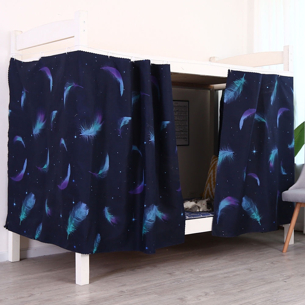 Rèm Che Giường Tầng Đơn Thoáng Khí Tiện Dụng Cho Sinh Viên Ký Túc Xá