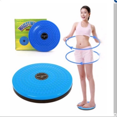 Bàn xoay eo tập bụng 360 độ Waist Twisting, đĩa xoay eo tập cơ eo tại nhà