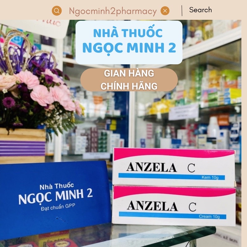 ✅[Chính Hãng] Kem Liền Sẹo ANZELA C mờ thâm, dưỡng da (10g)