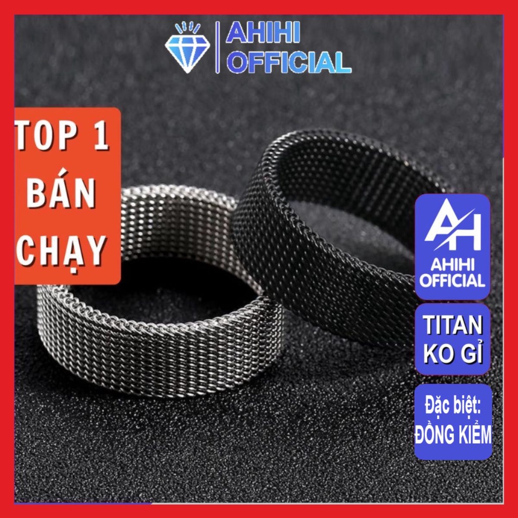 Nhẫn Nam Xích Elas Ring Phong Cách Hiphop Kuu Clothes Màu Đen Bạc Đẹp Cao Cấp - Nhẫn Chất liệu Titan Không Gỉ- Elas Ring