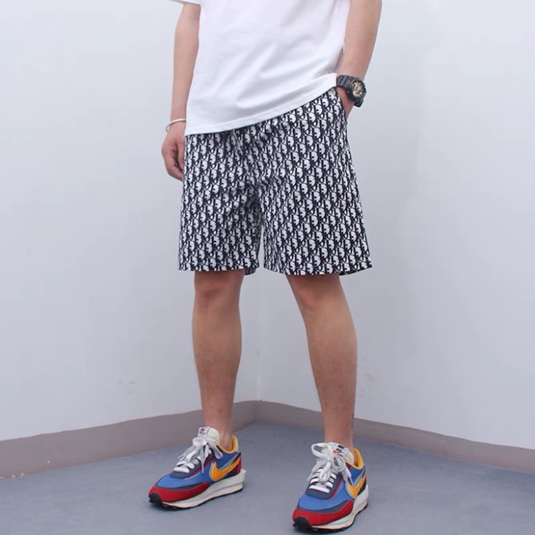 Quần đùi nam dior vải dệt logo mát,quần short nam mềm mịn hot 2023