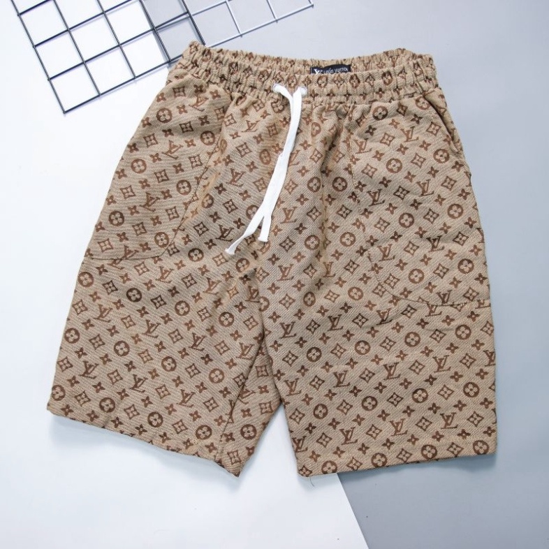 Quần đùi nam dior vải dệt logo mát,quần short nam