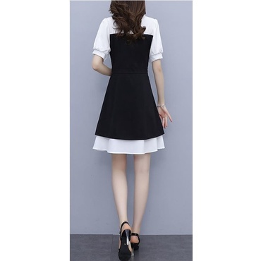 Đầm trắng tay phồng, newtag 100%, size S,2525